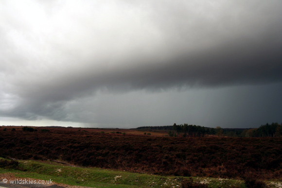 Bow echo thunderstorm